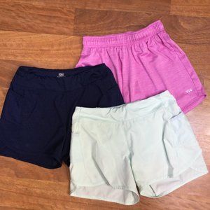 BUNDLE OF 3 Girl's Athletic Shorts (Athleta, Dick's Sporting Goods)